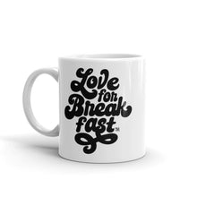 Load image into Gallery viewer, White glossy mug - Script 1 Black
